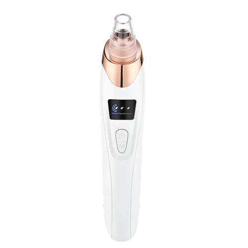 2026 Newest Facial Blackhead Remover Pore Vacuum - USB Rechargeable with Rechargeable Battery, 4 Replacement Tips, Heat Compression - Extractor Tool Set Skin Care Devices for Effective Blackhead Removal,Back to School,Back to School Haul